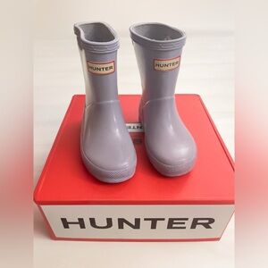 Hunter Lavender Rain Boots